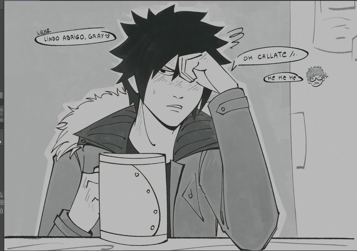 Dibujo tonto acerca de esto Graylo [#FAIRYTAIL]