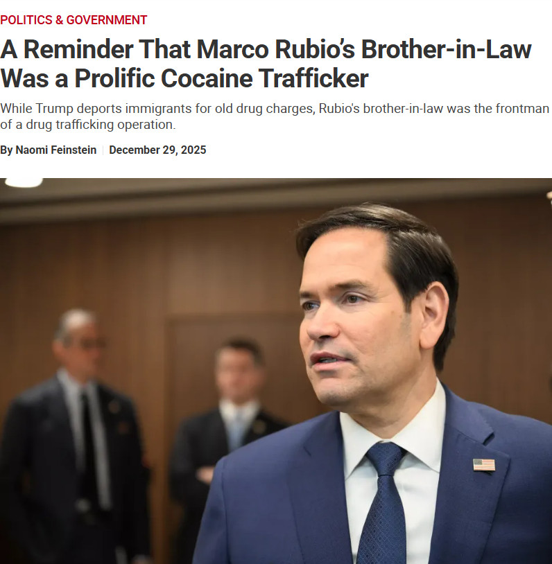Orlando Cicilia, who is married to Marco Rubio's older sister, Barbara, was part of a "Cocaine Cowboy" era drug ring in the 1980s. He was considered a "front man" and second-in-command for a ring that distributed millions of dollars worth of cocaine to the United States.
