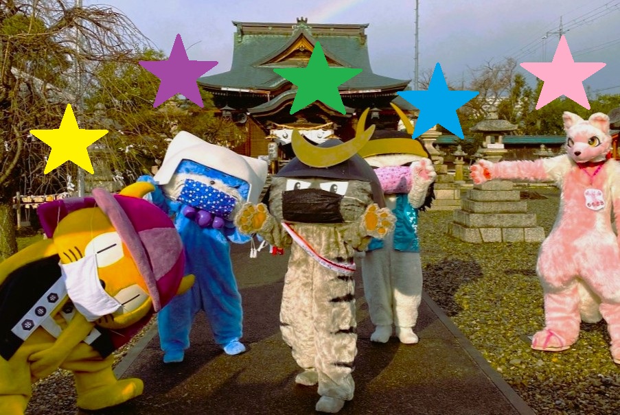 明日は惑星が一列に並ぶ惑星直列が見られるそうニャ🔭✨ みんなで治部