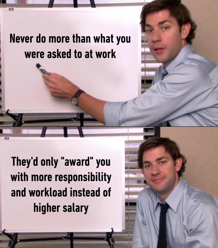9GAG's tweet photo. with great power comes great workload https://t.co/axcDTBAjQY