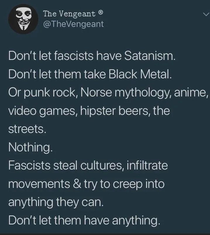 SubRosaMagick's tweet photo. Reminder: We are the "Pagan Threat". This is real.
#Pagan #paganism #Wicca #Witchcraft #Norse #Fascism #FascistUSA https://t.co/lkrZjOFHjT
