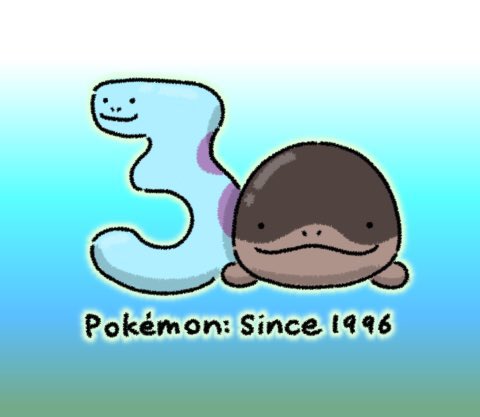 30周年ロゴをヌオドオにしました( ᐛ )

30周年おめでとうございます🎉

#ポケモンデー #ポケモン30周年