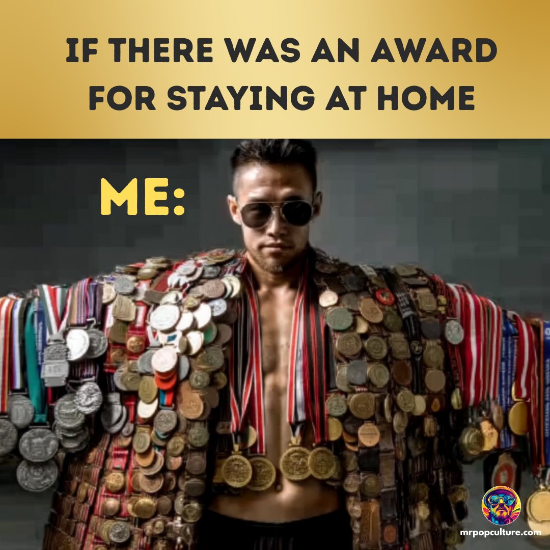 itsmrpopculture's tweet image. I would win for sure!!!
#introvert #stayathome