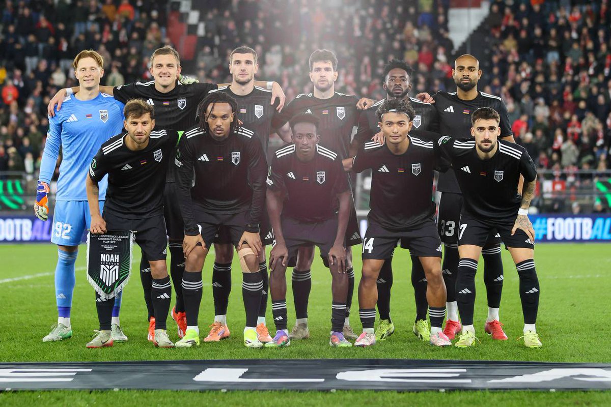 ArmenieFootball's tweet photo. 🇦🇲
L’aventure européenne 2025/26 du FC Noah 🇦🇲 prend fin ce soir. 😕

La déception est réelle. Mais elle ne doit pas effacer l’essentiel : cette campagne restera historique. Pour la première fois, le club a atteint les barrages d’une compétition européenne. 
Un cap majeur franchi. ✨

Au-delà du club, c’est tout le football arménien qui progresse. Grâce à ce parcours, l’Arménie termine 33e au classement UEFA et décroche une qualification historique pour la Ligue Europa. Des points précieux, du respect gagné et une visibilité nouvelle sur la scène européenne. 📈

Un immense merci aux joueurs pour leur engagement, à l’entraîneur pour le travail accompli, et à tout le staff pour les efforts dans l’ombre. Vous avez représenté l’Arménie avec fierté et dignité. 👏🏼

Merci également aux supporters, en Arménie et dans toute la diaspora, pour votre soutien indéfectible tout au long de cette campagne. 🙏🏼

Cette élimination n’est pas une fin. C’est une étape dans la progression du football arménien. 🇦🇲⚽️

🤍🖤