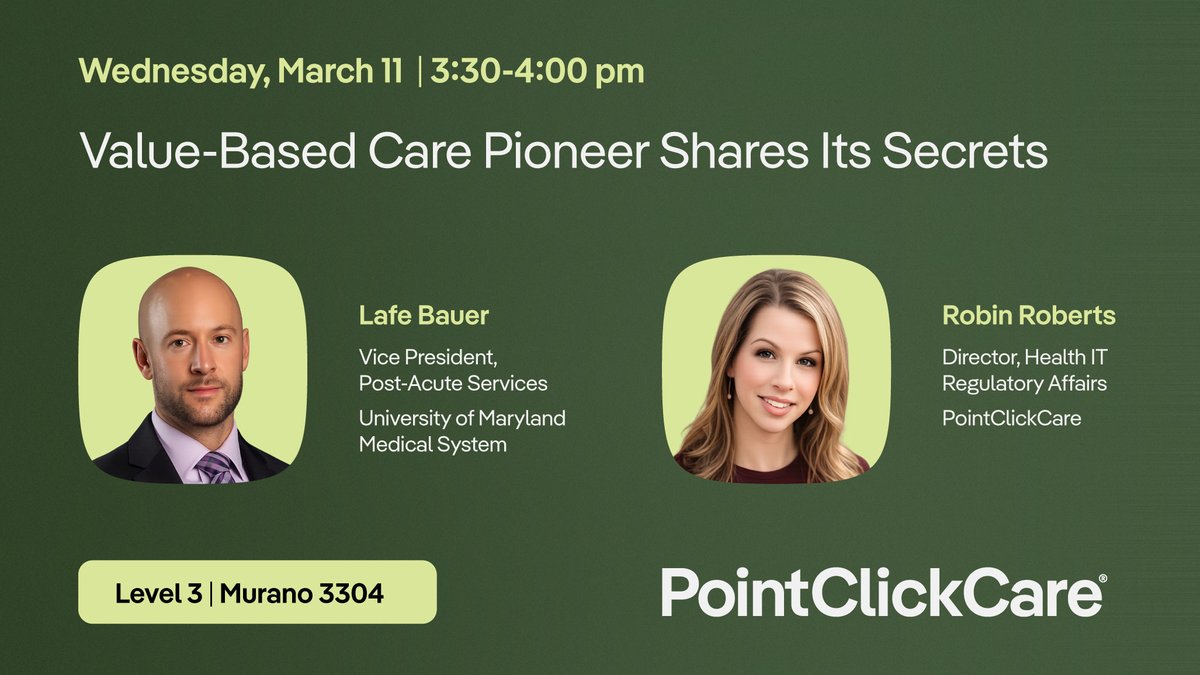 PointClickCare tweet media