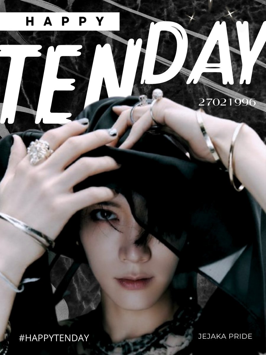 SELAMAT ULANG TAHUN TEN LEE 🐈‍⬛

#테니생일이야_안나줘 
#HAPPYTENDAY 
#TEN_BDAY2026