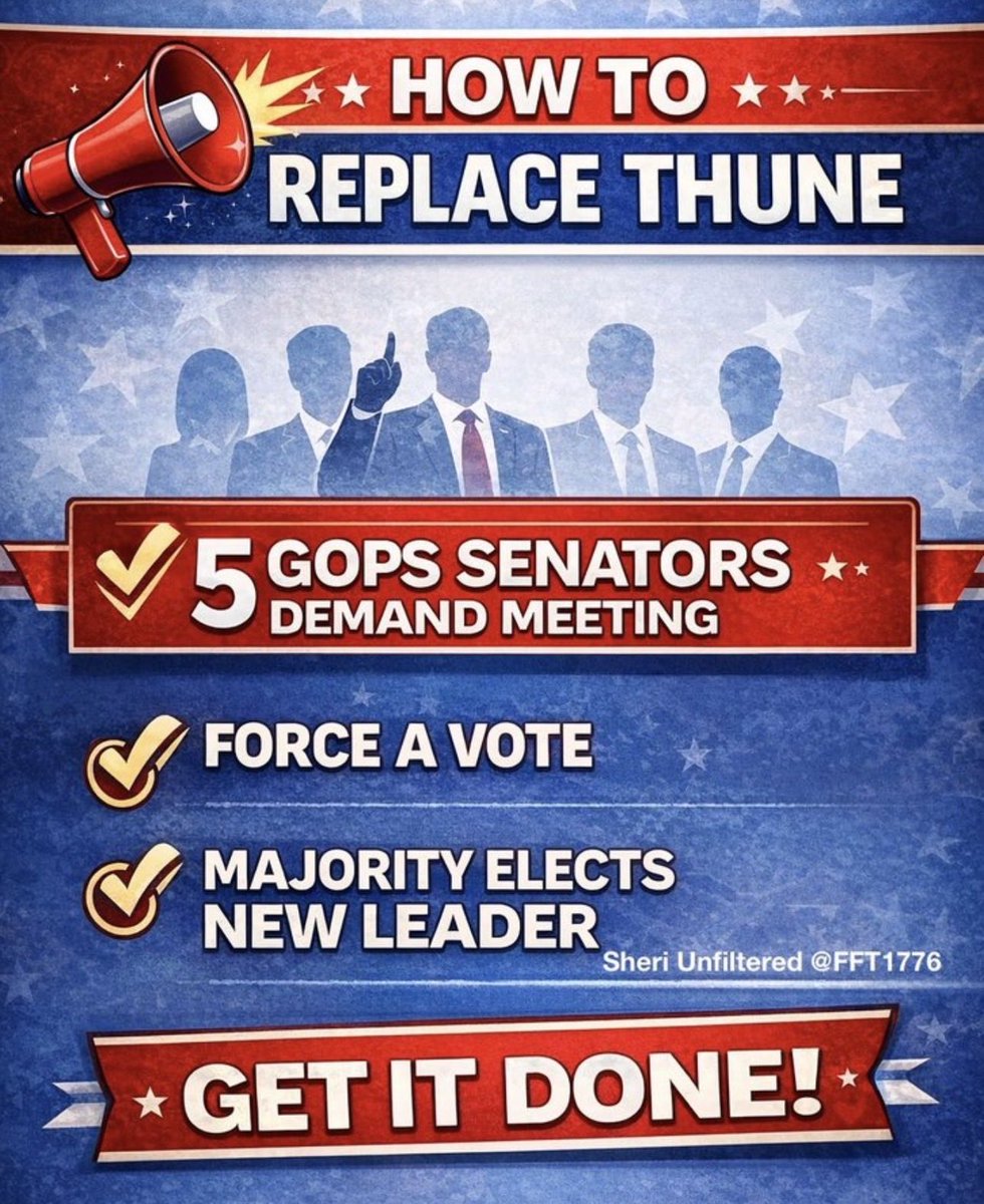 Lagertha333's tweet image. #RemoveLeaderThune