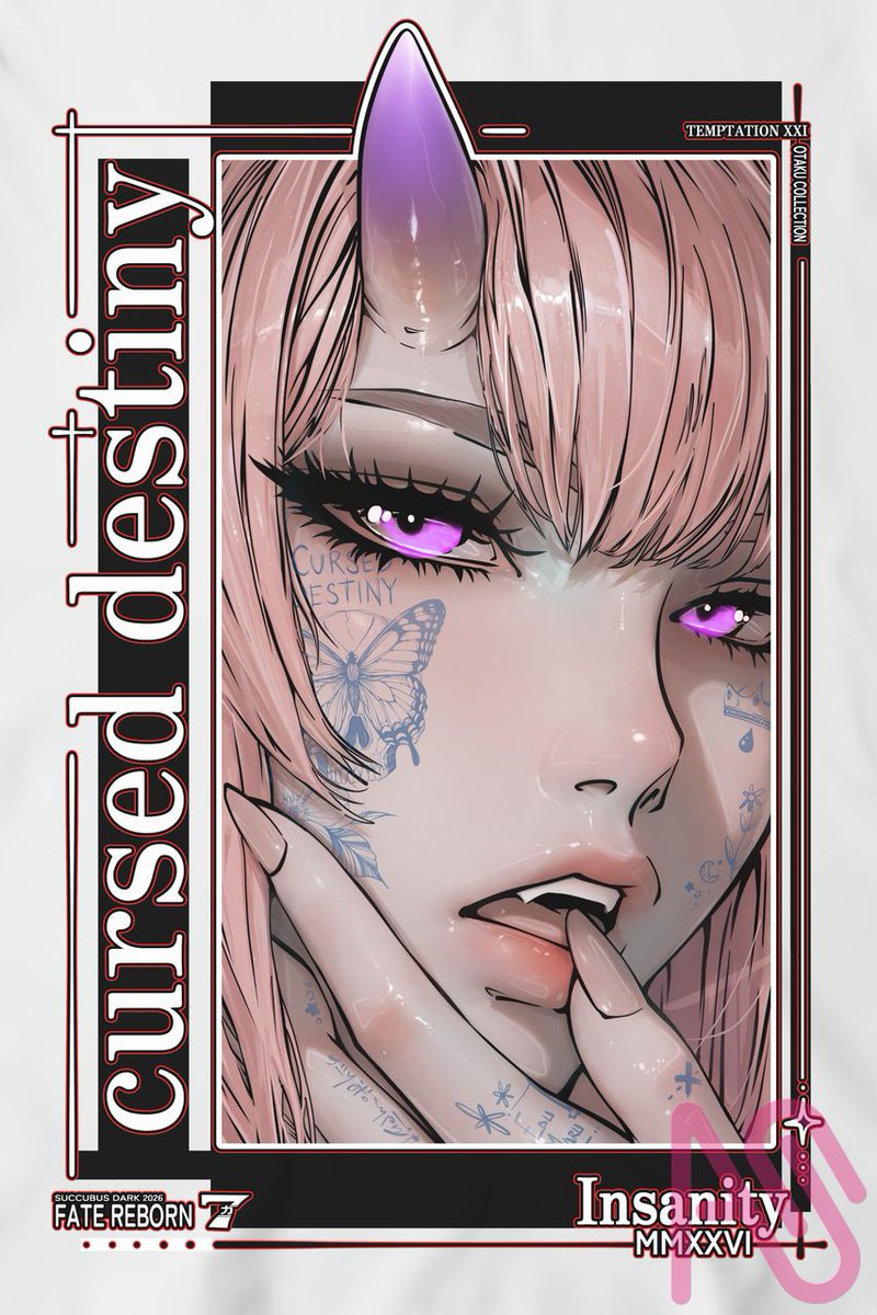 Aledtope's tweet photo. Cursed Destiny https://t.co/QRX8vwub4x #ARTstreet #MediBang #oc #girl #ilustración #art #digital #dibujo https://t.co/p6BLYgfZQx
