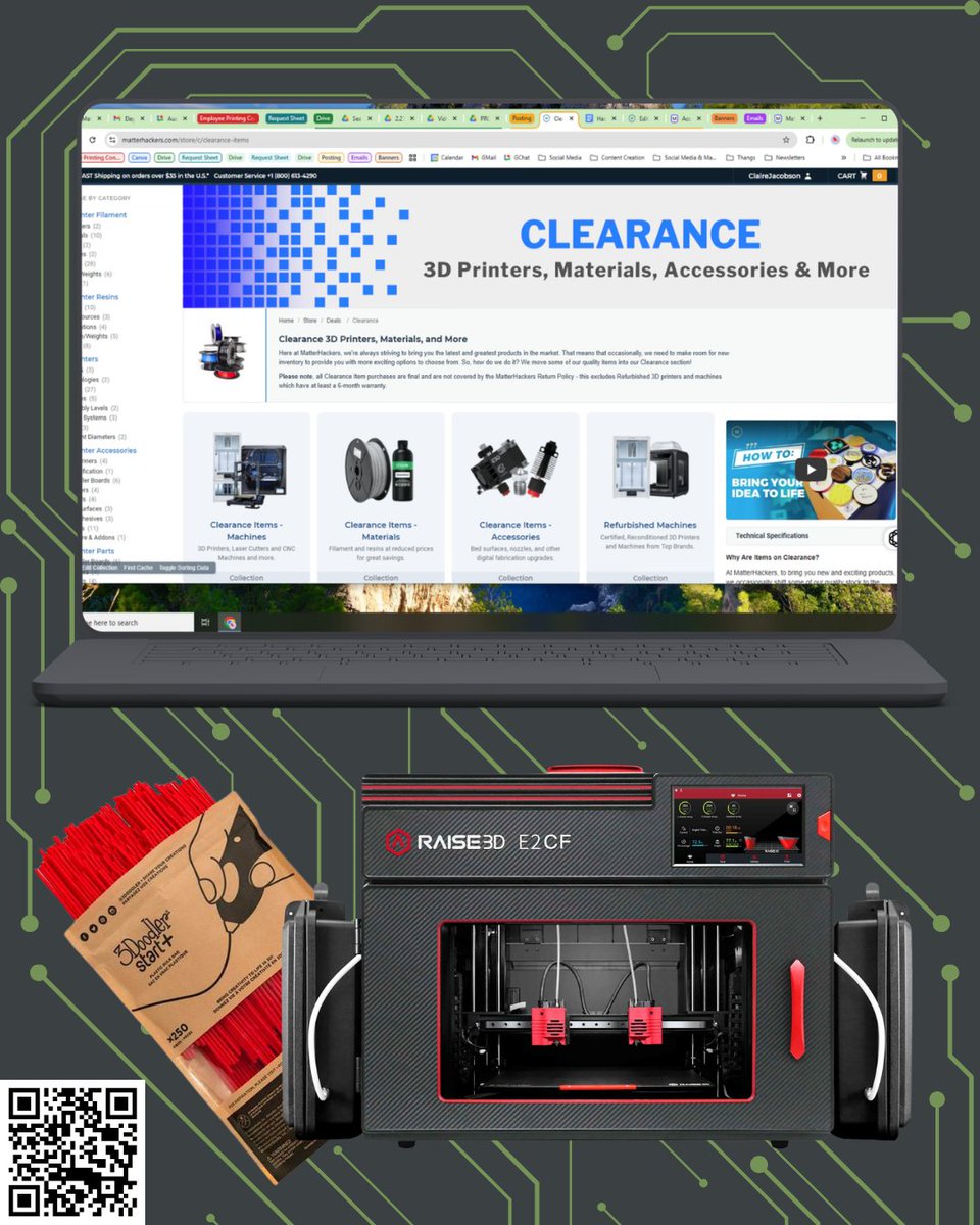 MatterHackers tweet media