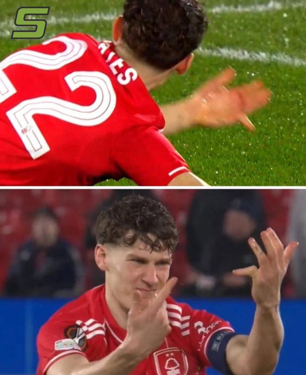 sporbord's tweet photo. 😳 Ryan Yates, Nottingham Forest'ın temsilcimiz Fenerbahçe'ye karşı oynadığı Avrupa Ligi play-off maçında parmağı çıkmasına rağmen gülümsedi ve oynamaya devam etti!
#RyanYates #NottinghamForest #Fenerbahçe https://t.co/oTjTxE13Zq