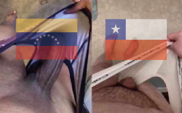 cuckermaster12's tweet photo. venezolano promedio vs chileno marica promedio jajajaja #bbc #bully #cuckson https://t.co/mYebuajrVk