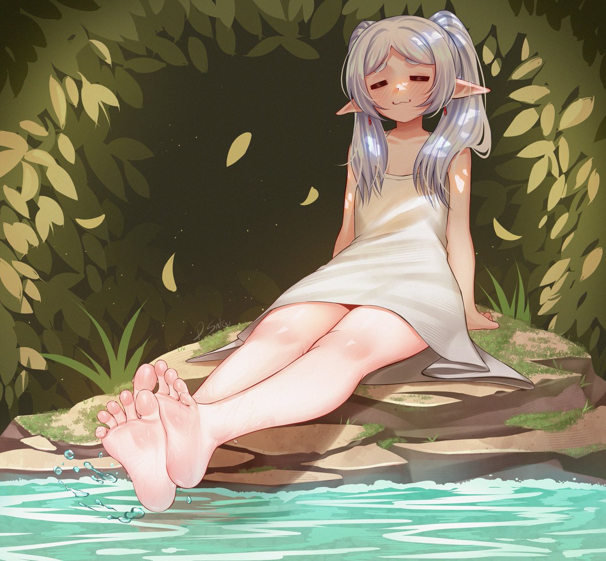 Frieren resting 🌱🌸