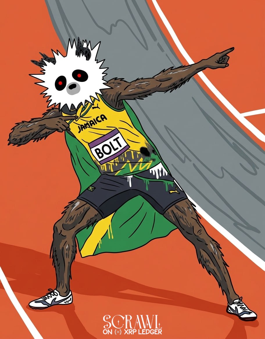 SCRAWLXRP's tweet photo. Fast. Silent. Unstoppable. 🐼⚡

SCRAWL doesn’t chase the ledger — SCRAWL outruns it.

Born to move at XRPL speed. #SCRAWL #XRPL https://t.co/d6XcRyHFim