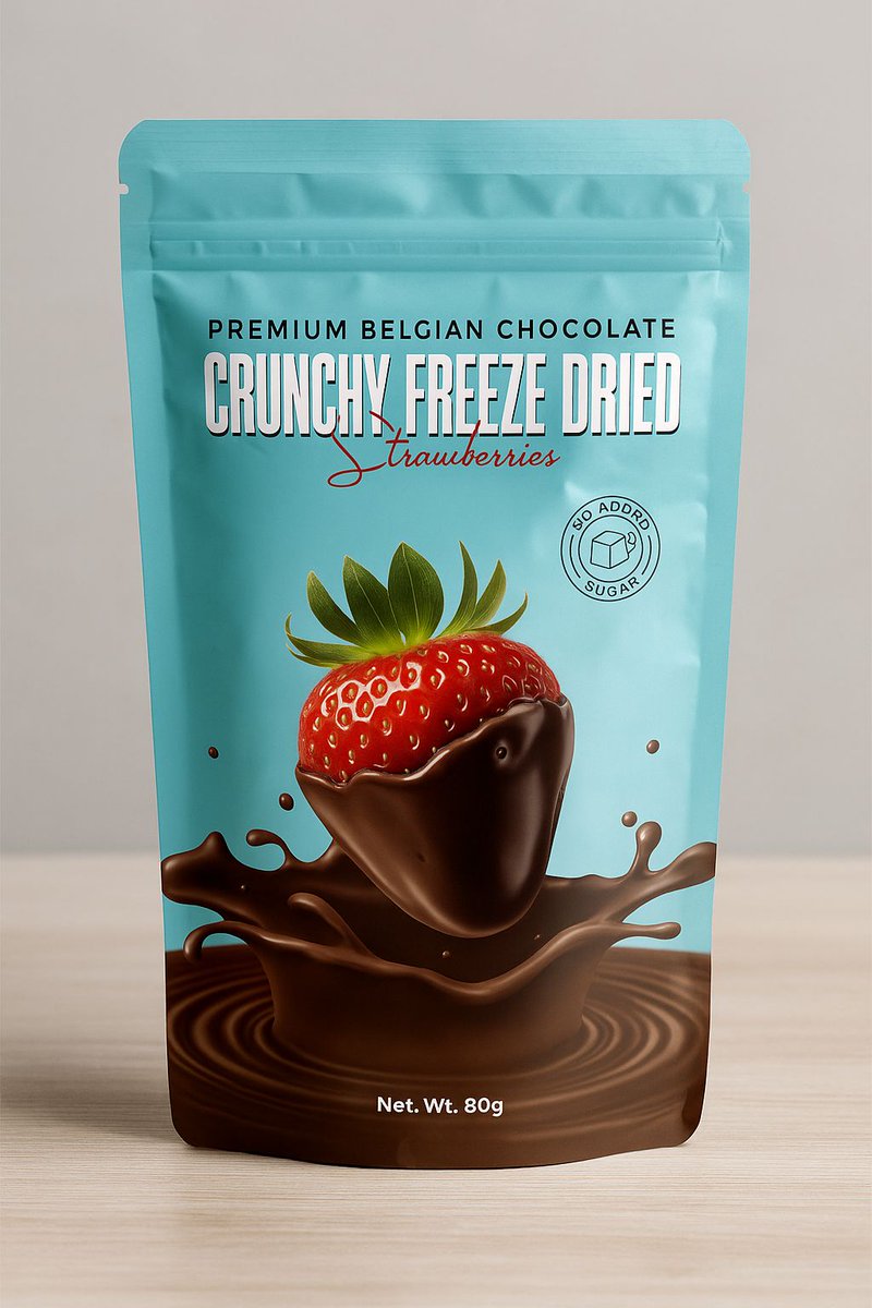 BDF_Creations1's tweet photo. Luxury Chocolate Strawberry Pouch Design Concept 

.
..
.
#PackagingDesign
#FoodPackaging
#BrandingDesign
#GraphicDesign
#PackageInspiration
#LabelDesign
#BrandIdentity
#ModernPackaging
#CreativeDesign
#MockupDesign https://t.co/TtZBjuTFNV