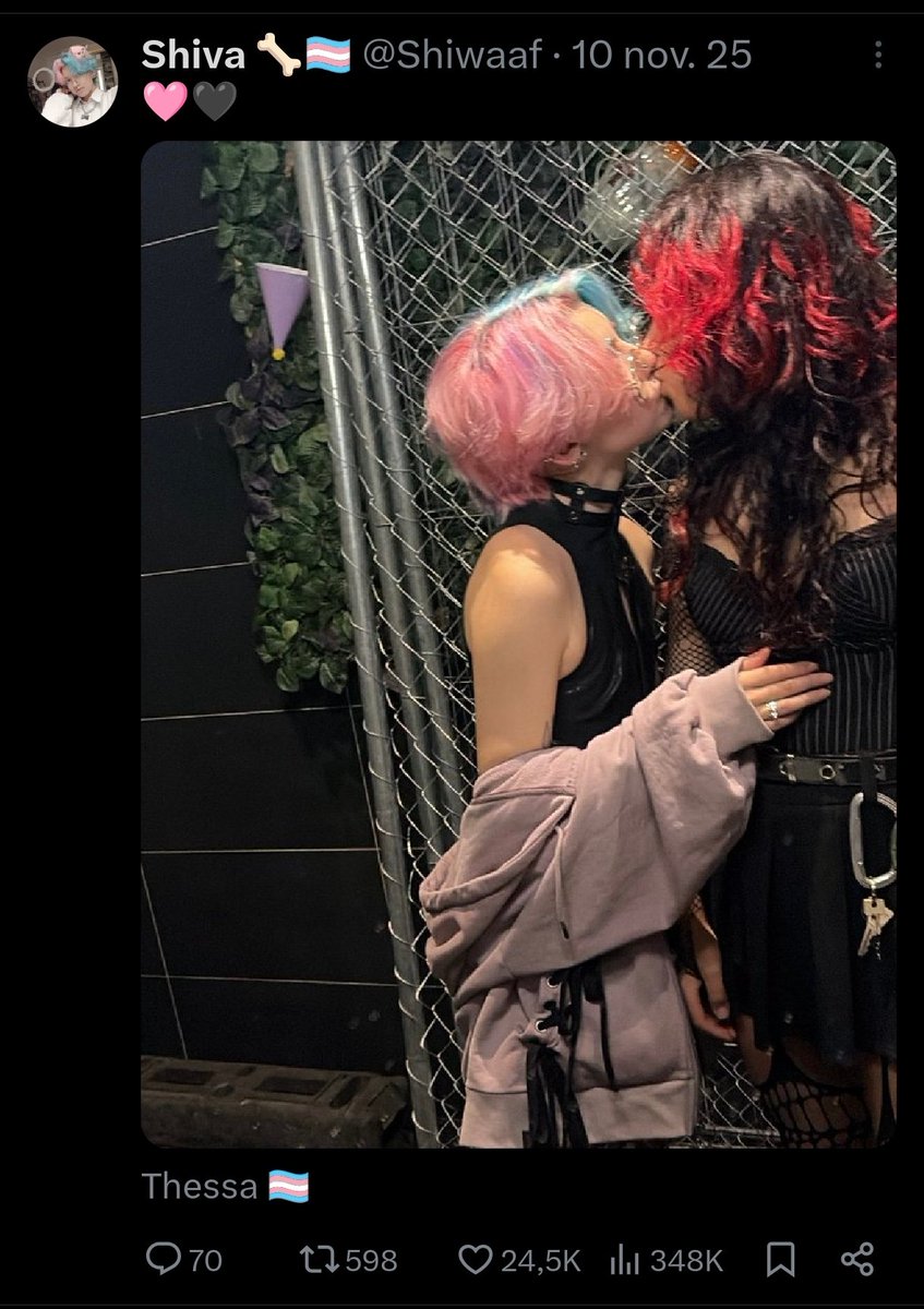 Parce qu'on est trop mimi avec ma maîtresse.