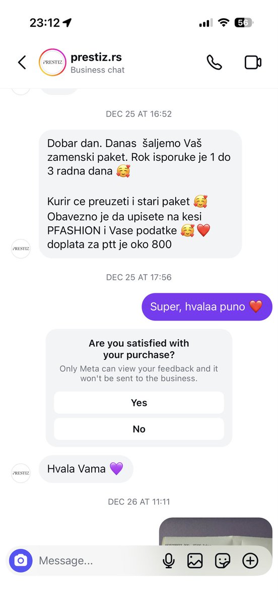 vaterpolkaa's tweet photo. @saburhanuma Ja sam imala pozitivno iskustvo sa njima, cak i kada je zamena bila u pitanju. Jako brzo su poslali, i paket je stigao sledeci dan. https://t.co/4dcv3vHcNF