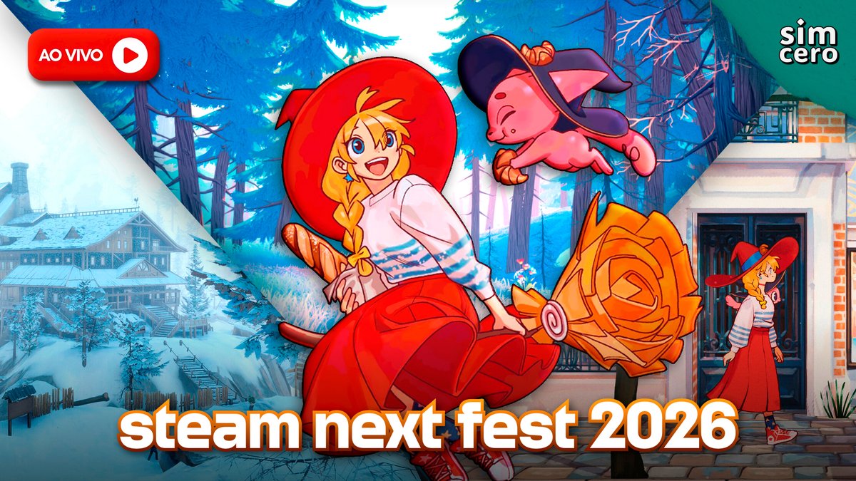 🔴 STEAM NEXT FEST [FOURTH DAY]: Above the Snow, The Witch's Bakery and Under Canopies
🔗Link: youtube.com/watch?v=avVRHC…

<a href="/AboveTheDesk/">Above the Snow ❄️ Now on STEAM!</a> <a href="/SunnyLabGames/">🥐The Witch's Bakery - Steam, Switch, PS5, Xbox!</a> 
#SteamNextFest #live #Gameplay