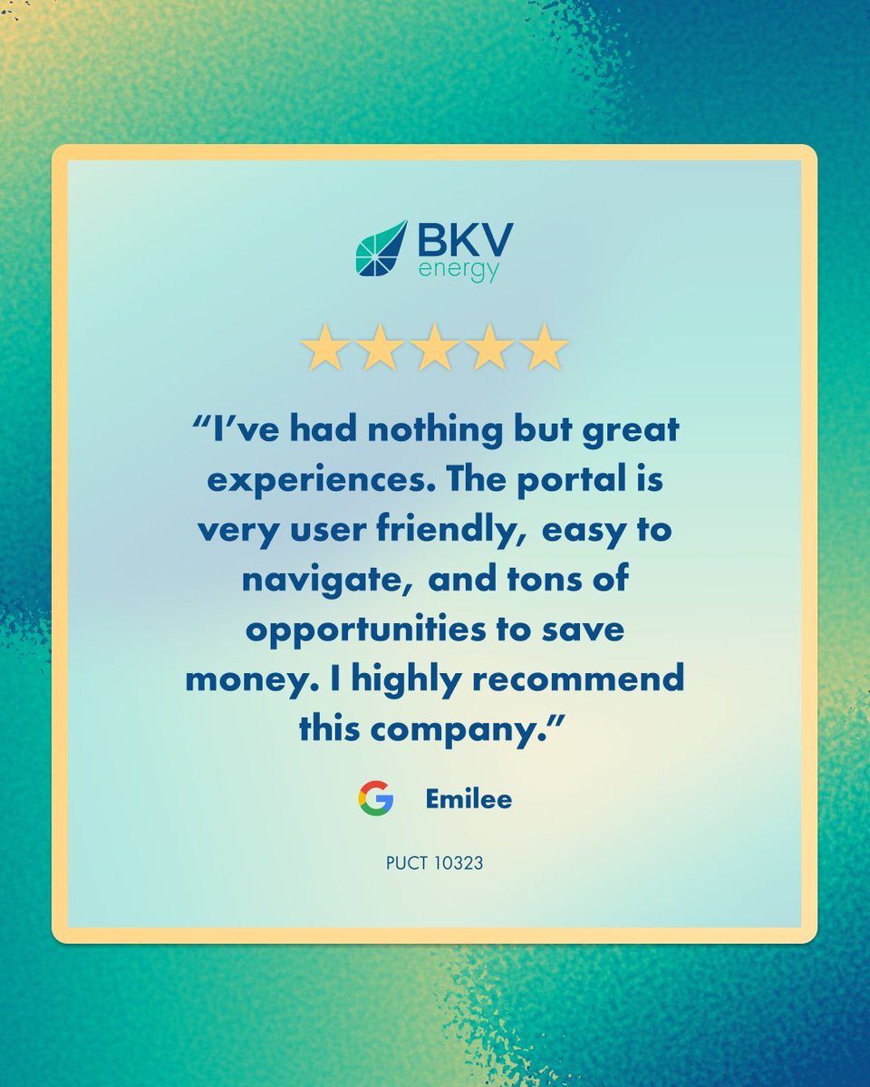 BKVEnergy's tweet photo. Tired of surprise energy bills?

BKV Energy keeps electricity simple:
• Transparent billing
• Easy-to-use energy portal
• Real ways to save
• No hidden surprises

Electricity should be clear, consistent, and easy to manage.

Explore your options on our website today! https://t.co/RCwEhtTuiW