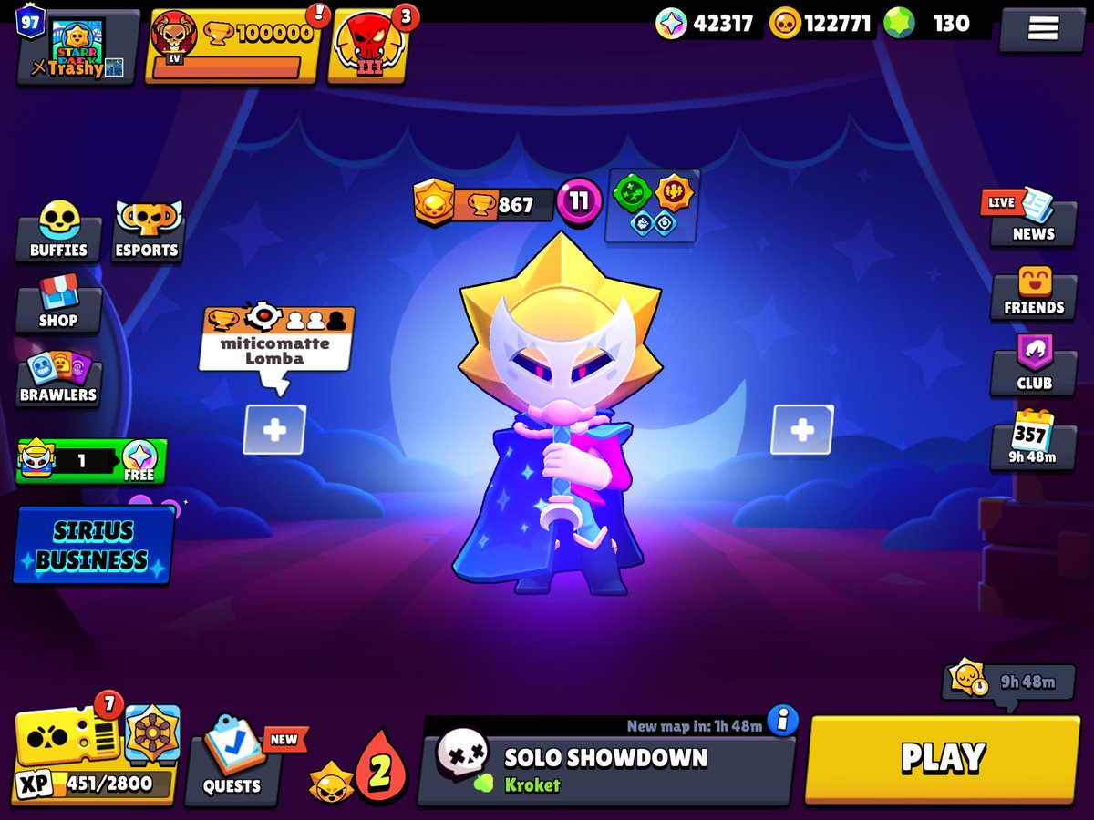 i think thats enough brawl stars for today (no duels abuse and hit 100k)