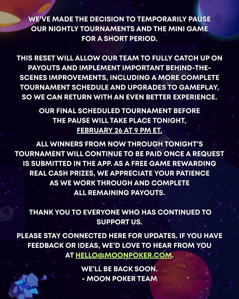 Moon Poker tweet media