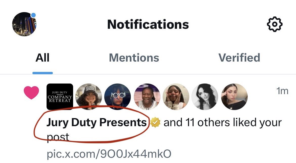 If yall need someone for a advanced test screening just lmk <a href="/JuryDutyPresent/">Jury Duty Presents</a> 👋