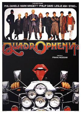 #quadrophenia Un clásico.  Tribus urbanas en la Inglaterra de los 60. Los Mods contra los Rockers, buscando una identidad individual , dentro de un grupo lleno de vida y contradicciones. Buena música,ambientes auténticos, y una peli que marcó una época.4/5.