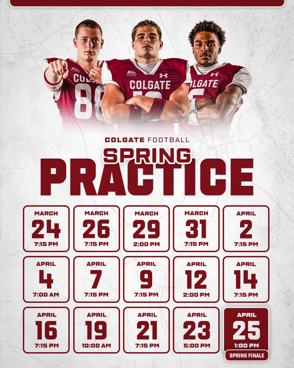 Colgate Football tweet media