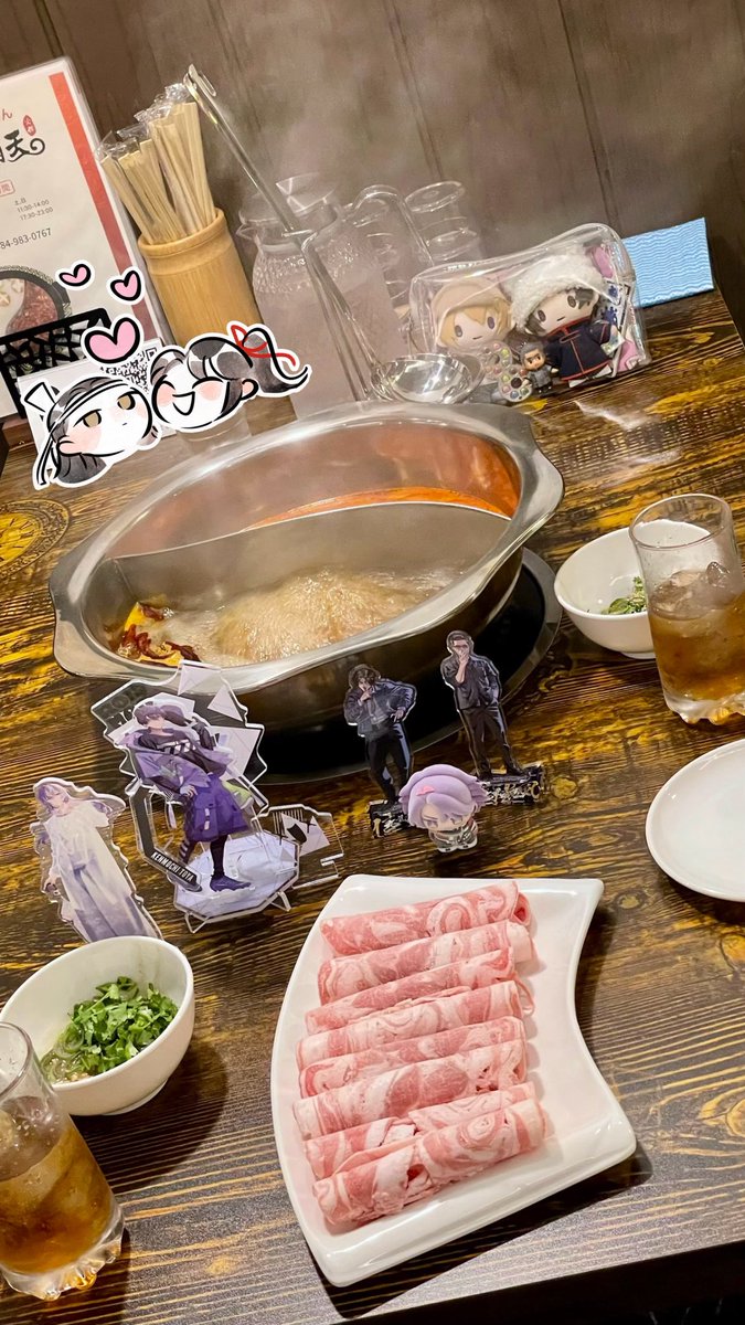 お友だちと福山で火鍋🔥🥘🌶️🔥して来た余韻がまだ幸せ✨🥳🥳🥳✨3年