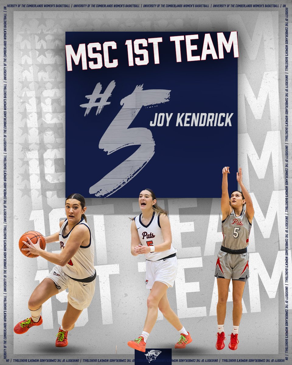A breakout season leads to Joy Kenderick earning MSC First Team All-Conference honors  #OneBigTeam #LTL 

Story - tinyurl.com/3ysn3jfh