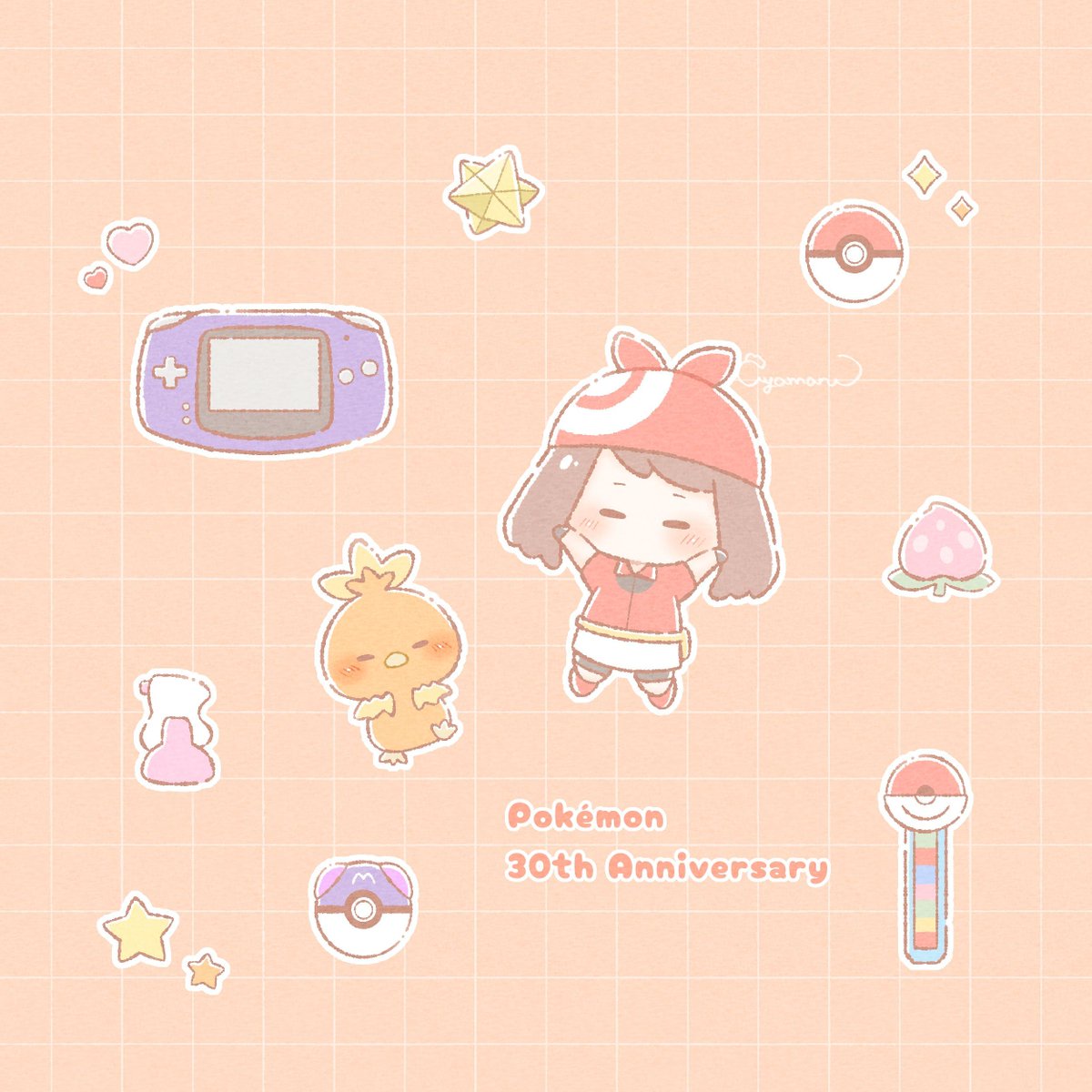 ポケモン30周年おめでとうございます🎉

初めて出会ってからずっと最推しのアチャモでお祝いです✧˖

#ポケモン30周年 #ポケモンデー