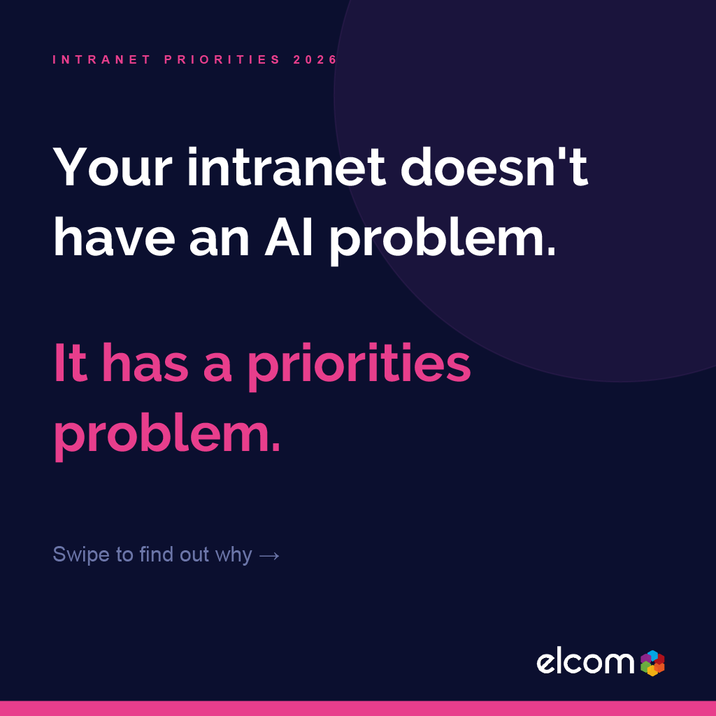 Elcom Digital Experience Platform tweet media