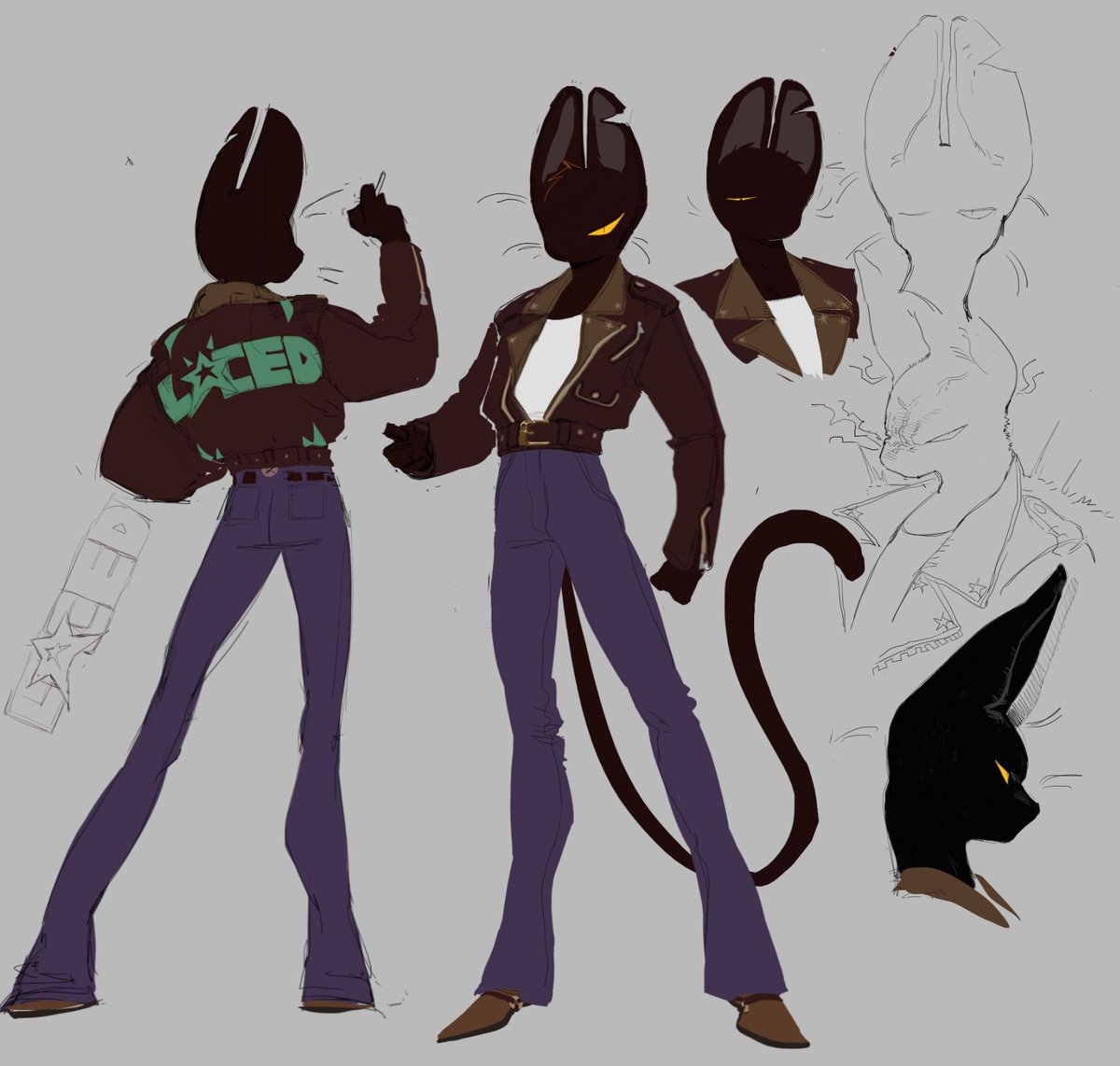 He still doesn't have a name, but when he does, i'll never say what It is. Only the nickname: Canaan