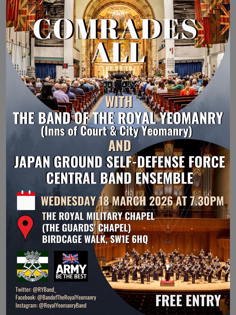 The Band of The Royal Yeomanry tweet media