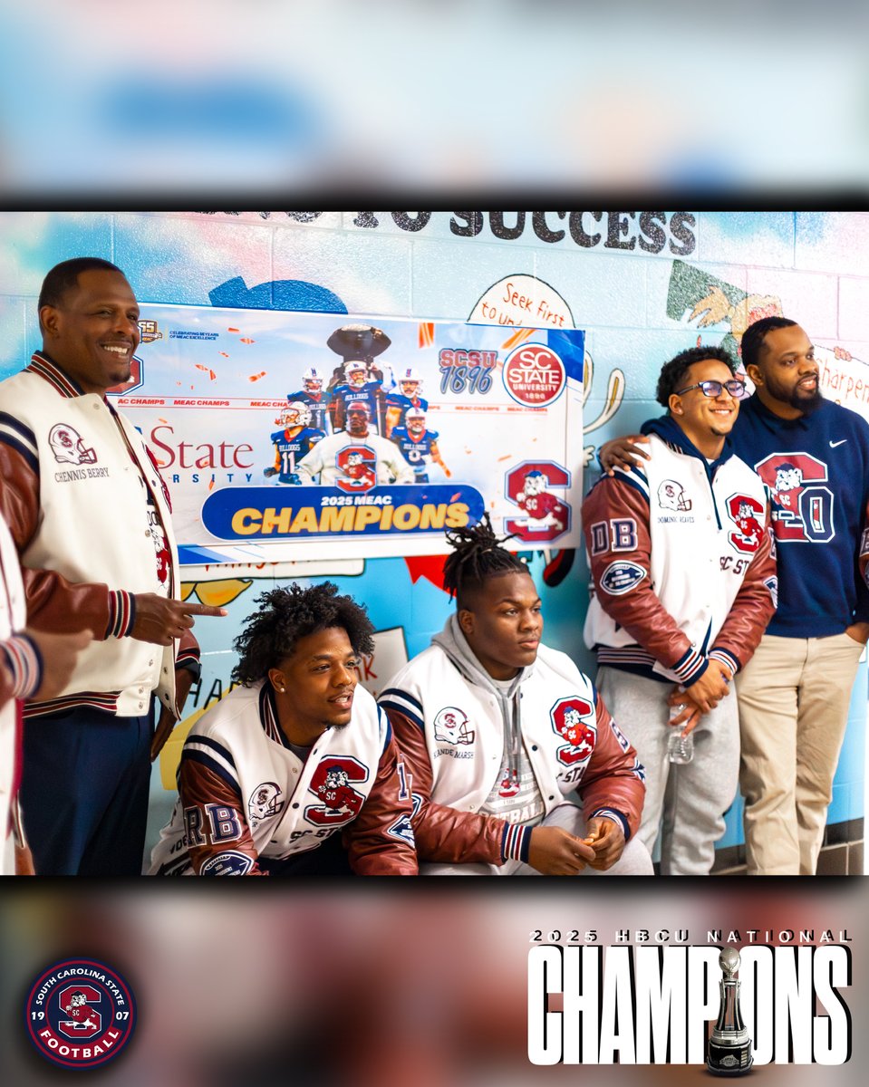 SCState_Fb's tweet photo. #GoDogs

Pouring into the youth is the STANDARD. Giving back to the community is the MISSION.
We’re proud to go back where it all started and invest in the next generation—on and off the field. 💙❤️

Champions in the classroom. Champions in the community.

@SCStateAthletic @MEACSports @coachberry77 
#PayTheFEE
#DigDEEP
#RaiseTheBAR
#CWCW
🔴🔵🐶🏈