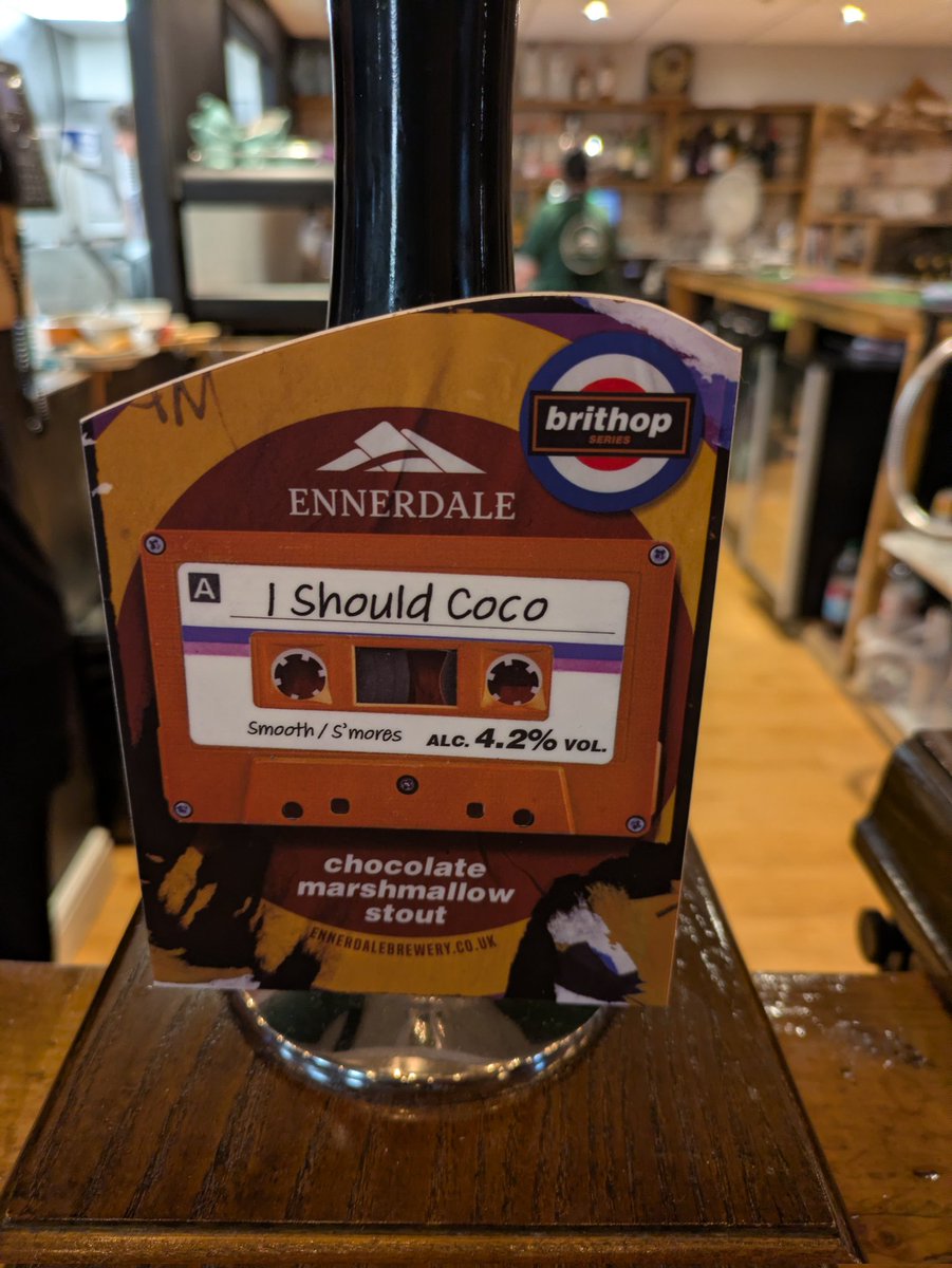 nickmanor's tweet image. So very lucky to have such a brilliant local brewery and tap room at @ennerdalebrew  Another extremely busy quiz night and even better that they still have this very special Stout on tap! #realale #cumbria