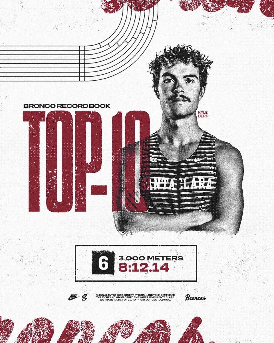 Santa Clara Cross Country/Track & Field tweet media