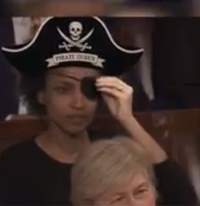 <a href="/Ilhan/">Rep. Ilhan Omar</a> A ship lost its pirate