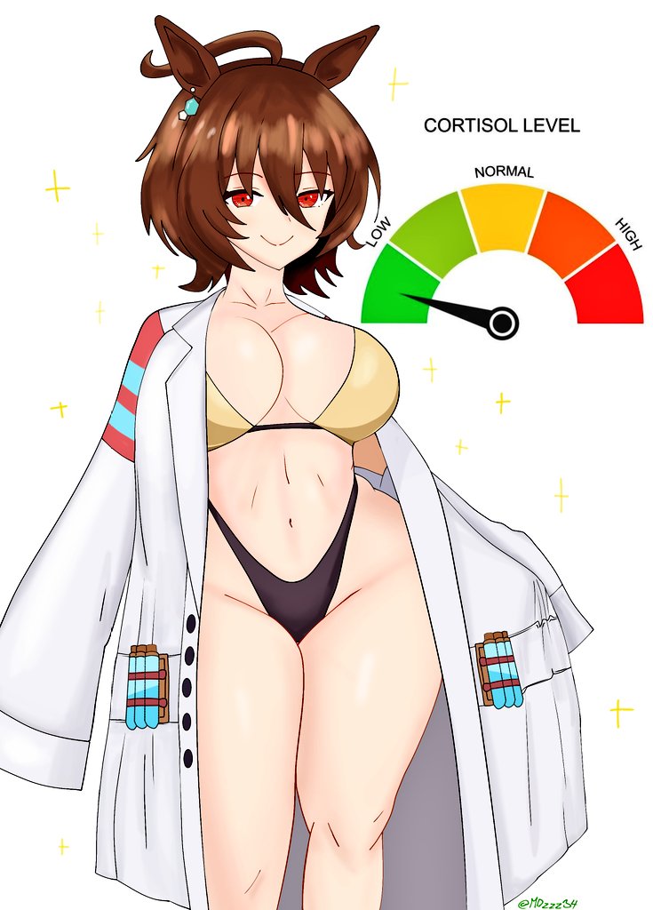 -Agnes Tachyon 🐴🔬🧪
CORTISOL LEVEL ✨
#umamusumeprettyderby #AgnesTachyon #アグネスタキ #umamusume  #ウマ娘 #Umamusume