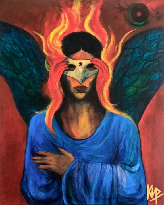 ciroayala's tweet photo. Art of the Day! "ANGEL OF TEMPERANCE". Buy at: https://t.co/vwj23krsE8 https://t.co/Rt2zvD58Cs