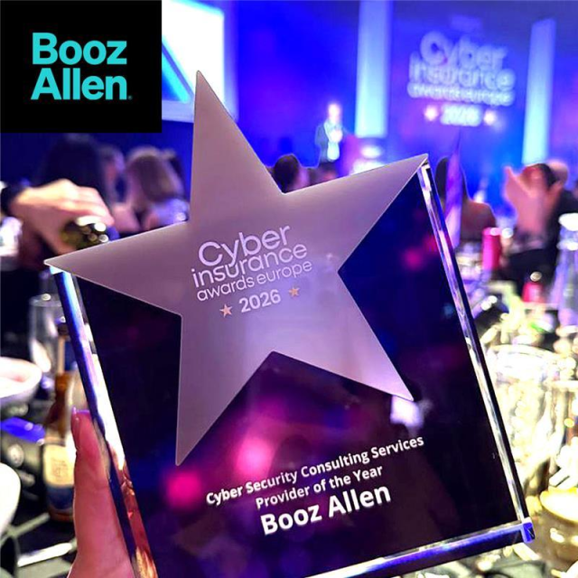 #BoozAllen has been recognized as the Cyber Insurance Awards Europe Provider of the Year, highlighting the strength of our cyber professionals and our commitment to helping organizations thrive in a rapidly evolving threat environment. boozallen.co/4rDWHPD