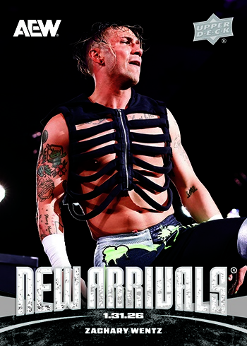 wrestlingcards's tweet image. Cards #7-9 of 2026 @UpperDeckSports AEW New Arrivals of The Rascalz @TheBadReed, @ZacharyWentz, &amp;amp; @dezmondxavier are now available to purchase in the Upper Deck E-pack store until 3/5/26. #AEW #UpperDeck #NewArrivals #WrestlingCards #WrestlingTradingCards
