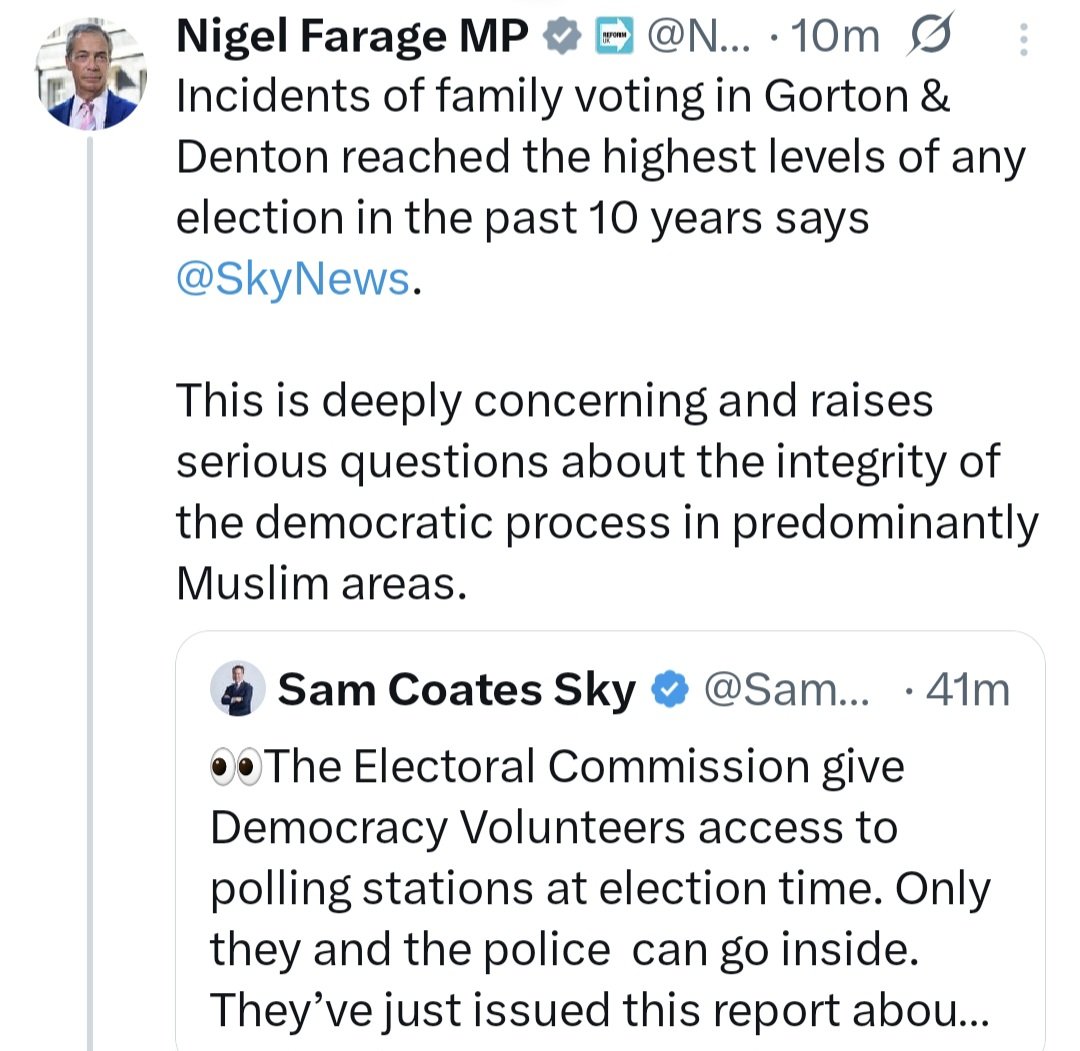 Incitement to Islamophobia by this goon, 2 days after the arrests of 2 men at Manchester Central mosque. 

<a href="/AntiRacismDay/">Stand Up To Racism</a> <a href="/Searchlight_mag/">@Searchlightmagazine</a>