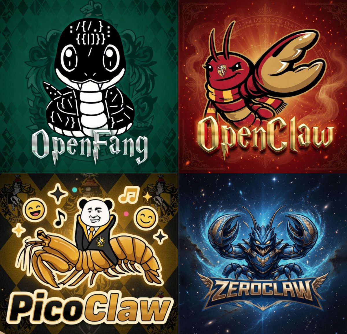 Hogwarts but it's open-source AI models