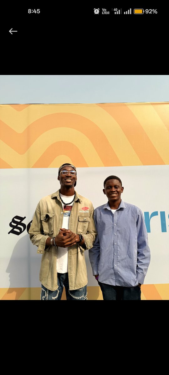 emerie_dev's tweet photo. Late post this was day2 @Enugu_techfest I met with my boss @ekeson_wtb

#ETF2026 https://t.co/Yha0fwALcD