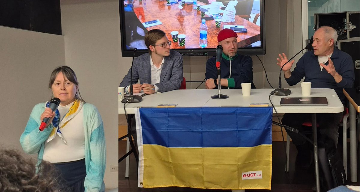 Acte de commemoració 4 anys de guerra.
Amb la Xarxa de Solidaritat amb Ucraïna  la Comunitat Ucraïnesa.
Un espai de memòria, pau i compromís sindical.🇺🇦