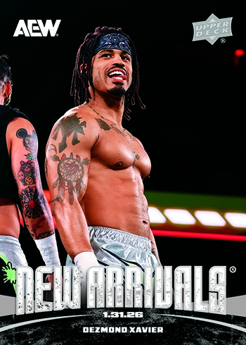 wrestlingcards's tweet image. Cards #7-9 of 2026 @UpperDeckSports AEW New Arrivals of The Rascalz @TheBadReed, @ZacharyWentz, &amp;amp; @dezmondxavier are now available to purchase in the Upper Deck E-pack store until 3/5/26. #AEW #UpperDeck #NewArrivals #WrestlingCards #WrestlingTradingCards