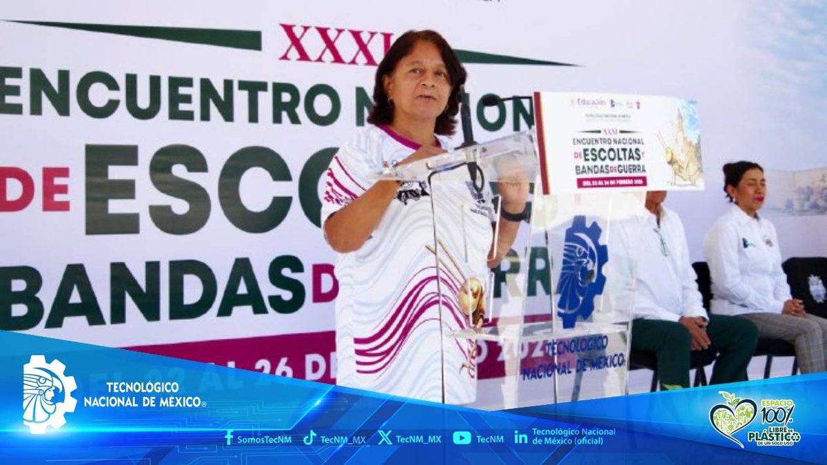 El TecNM concluyó el XXXI Encuentro Nacional de Escoltas y Bandas de Guerra en Oaxaca.
41 delegaciones y más de 1,500 estudiantes reafirmaron disciplina, identidad y respeto a los símbolos patrios.
Formación integral con orgullo y tradición.
Leer más 👇🏽
tecnm.mx/?vista=noticia…
