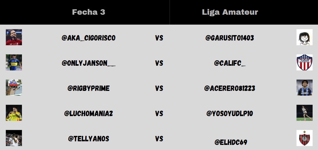 Fecha 3  - Tercera División. 

🗓️ 4/3, 9hs.