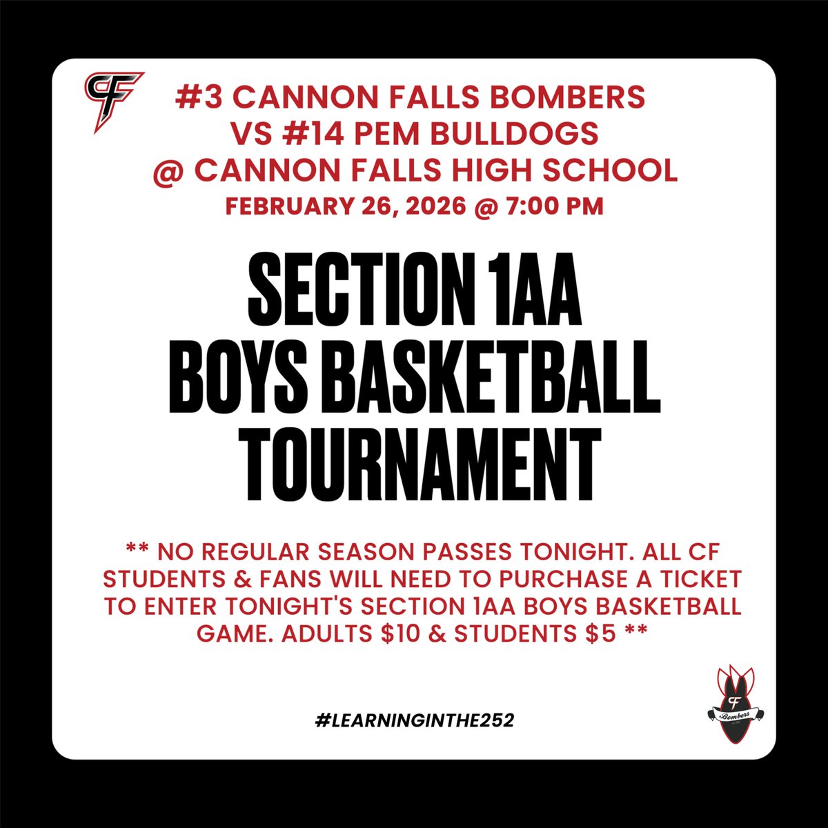 Cannon Falls Bombers tweet media