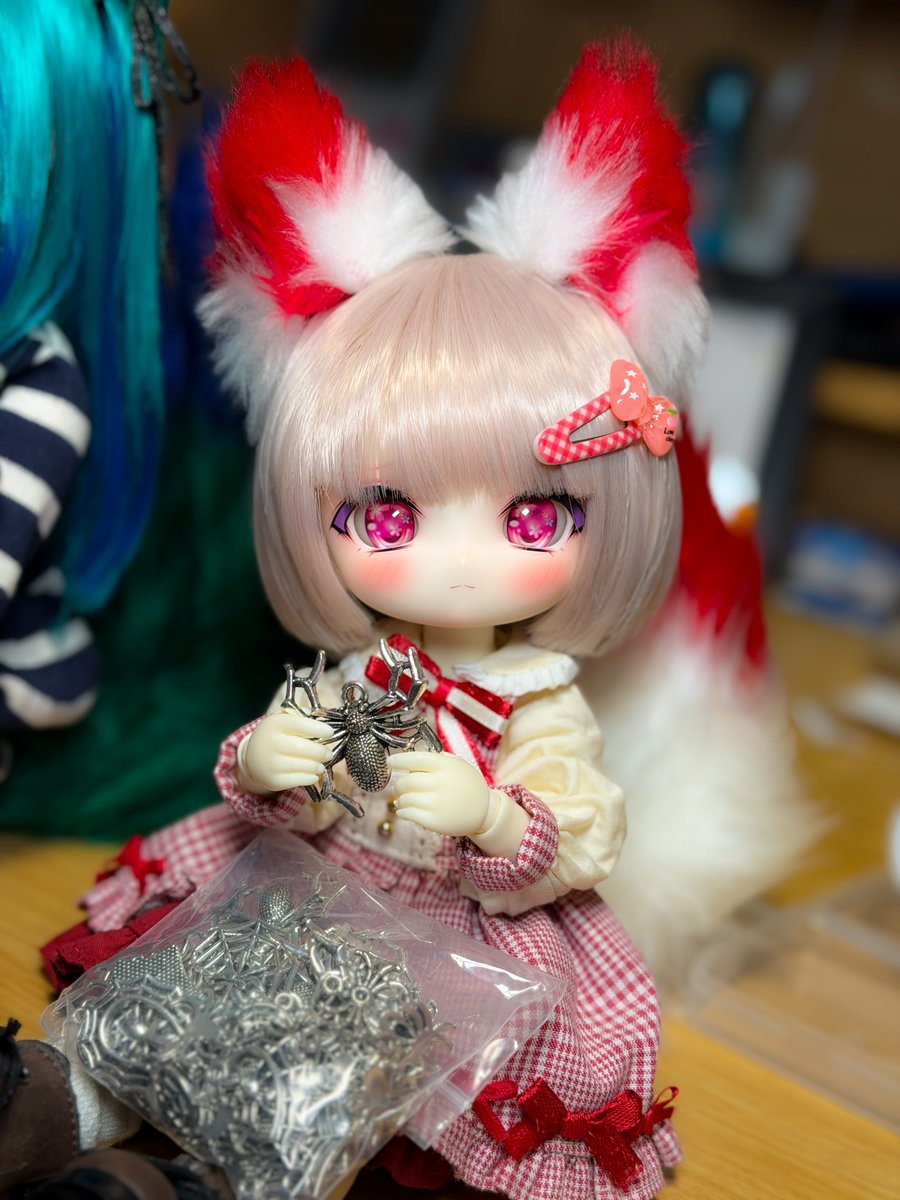 アラクネはいいぞ🕷️ 一人お迎えされたっぽい♪ #TinyFox #アラクネ